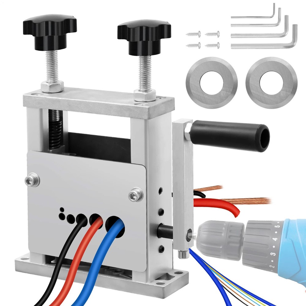 Wire Stripping Machine Manual & Electric Cable Stripper for Copper Recycling