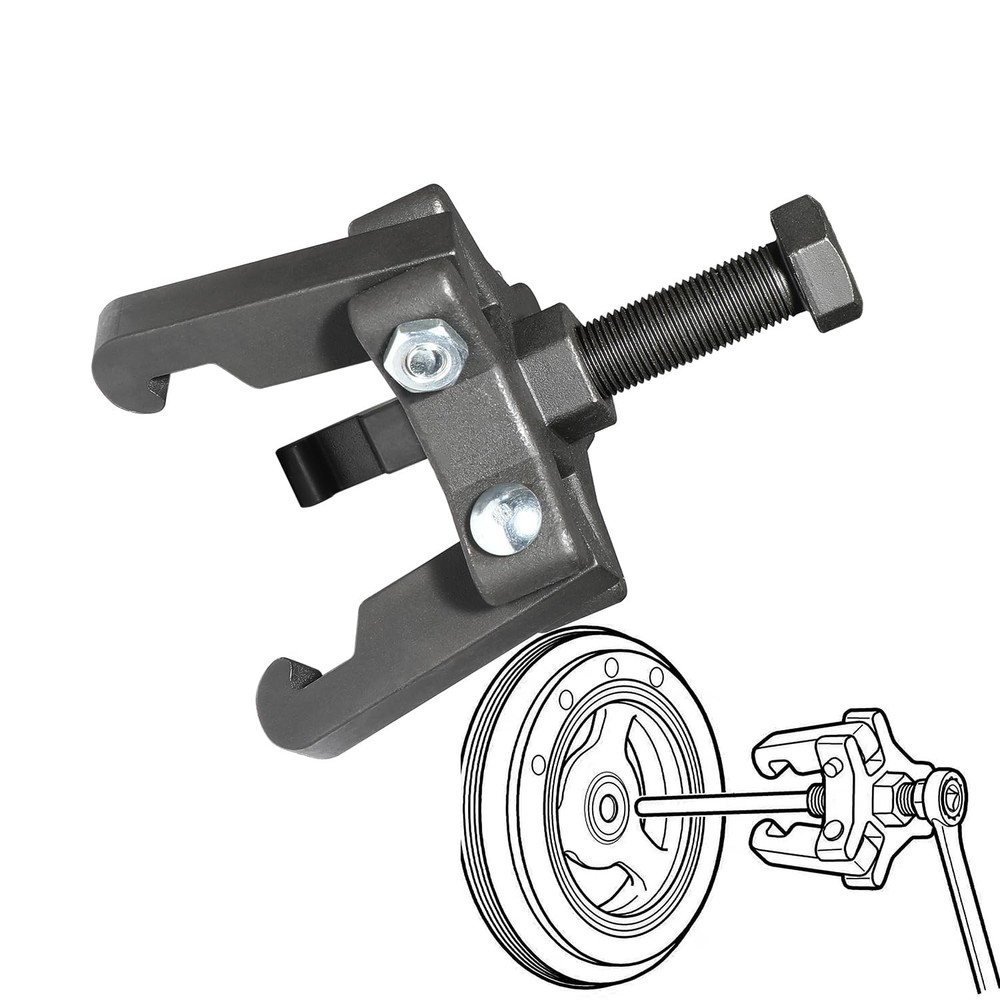 Harmonic Balancer Damper Pulley Remove Extractor Kit Compatible with Ford,...