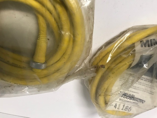 Brad Harrison 41186 Quick Disconnect Mini-Change Connector 4 Pin NIB Multiple