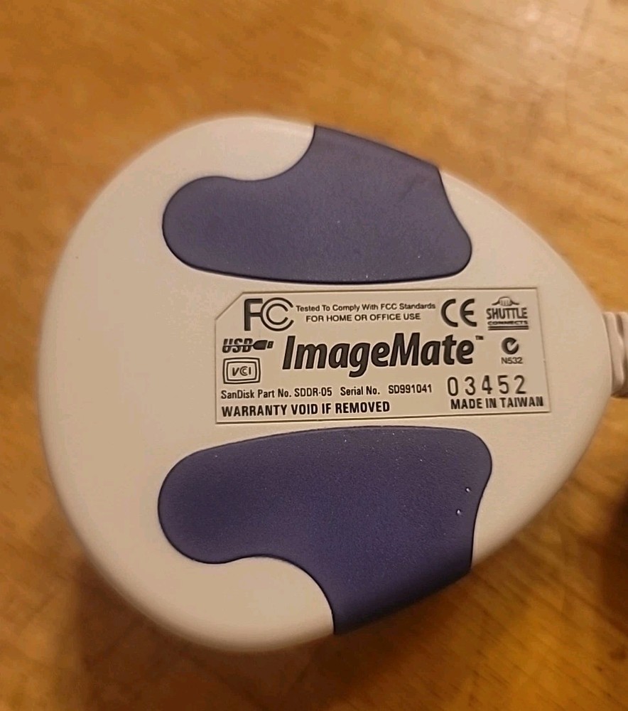 SanDisk ImageMate CompactFlash USB External Drive SDDR-05-01