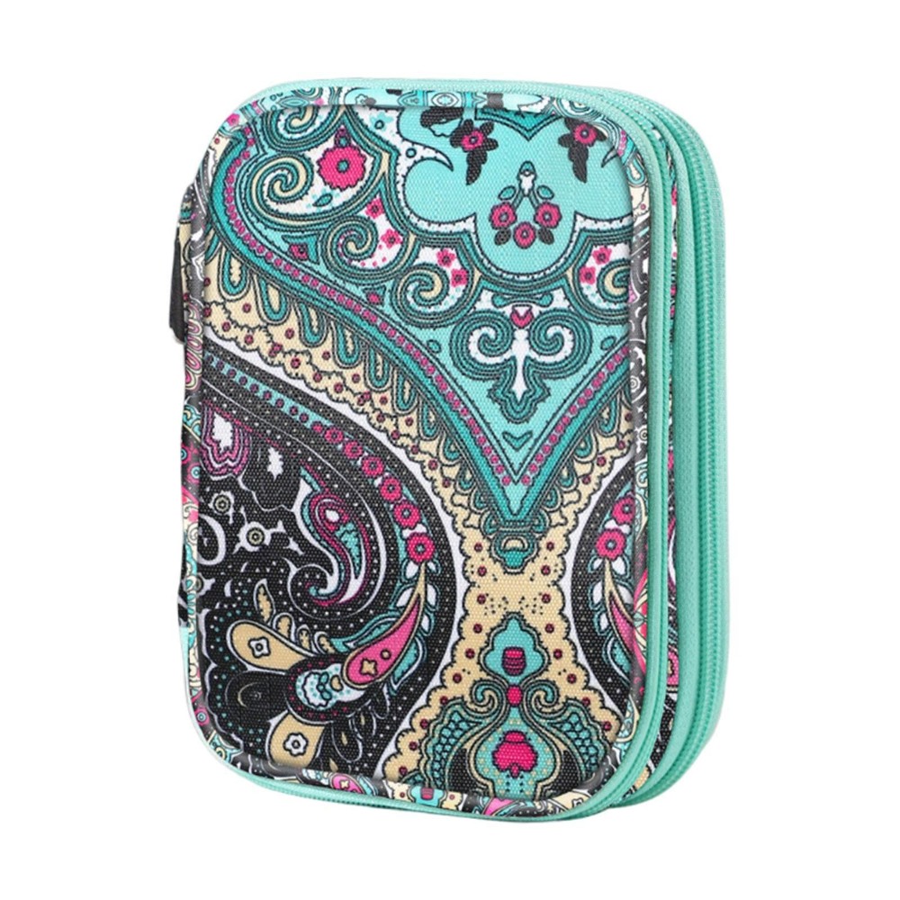 Knitting Storage Bag with Zipper Organizer Case Crochet Hook