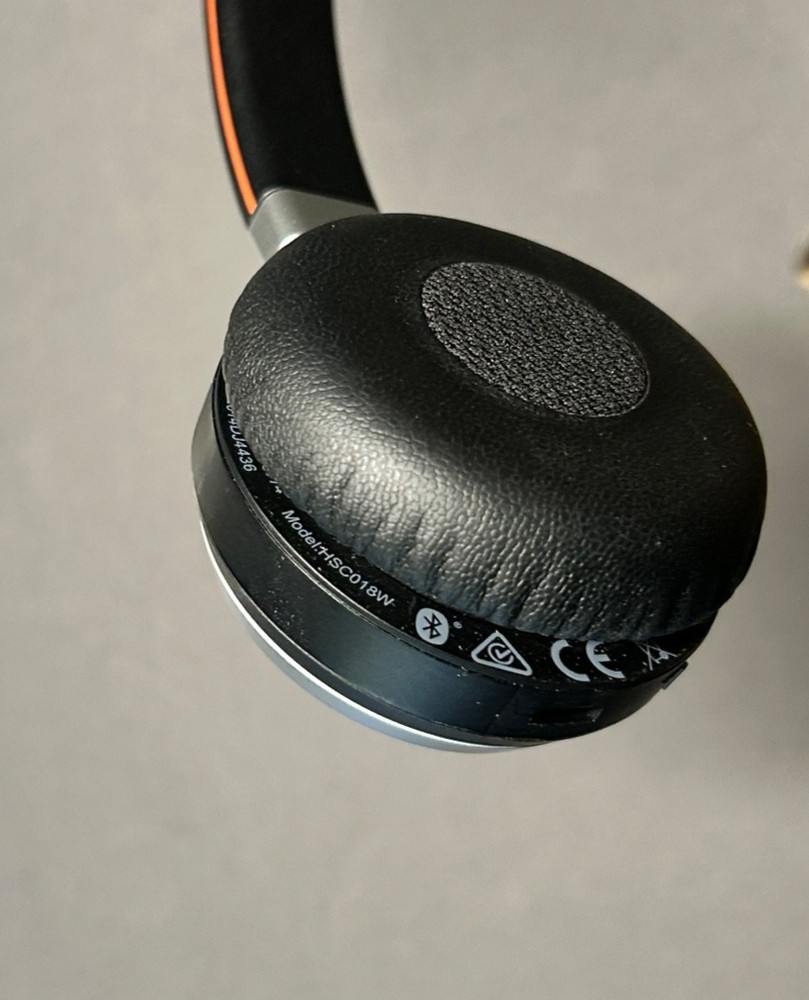 Jabra Evolve 65 Mono Wireless Bluetooth Headset With Charging Base HSC018W