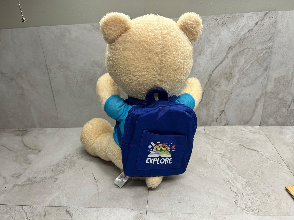 Spark Create Imagine Interactive Learning Plush Bear for Child 8 Books Tested