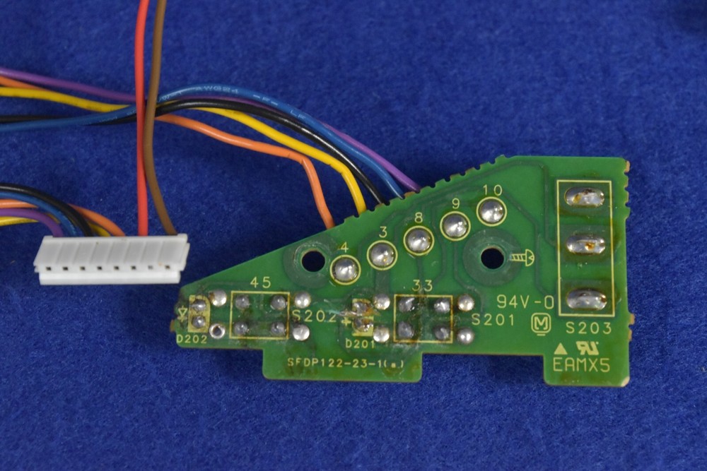 Technics SL-1200 Mk5G On/Off/Start/Stop switch Replacement Parts