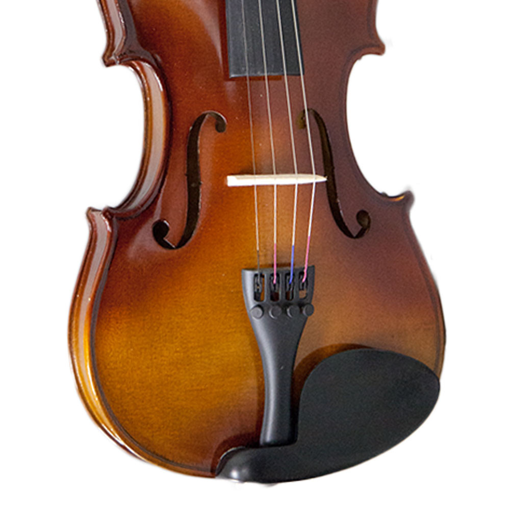 Sky Solid Wood Violin 4/4 Full Size LEFT HAND Style w Case, Rosin and Bow