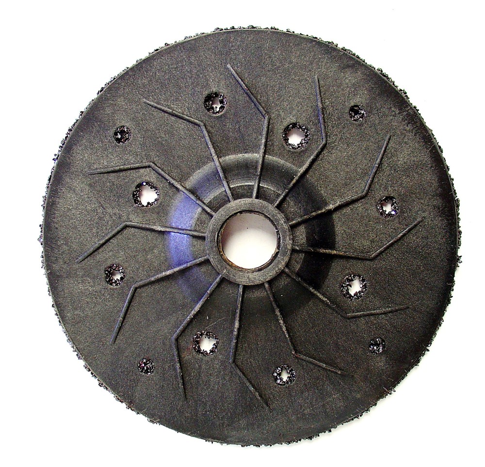 7” Silicon Carbide Abrasive Grinding Disc For Epoxy Mastic Removal - 16 Grit
