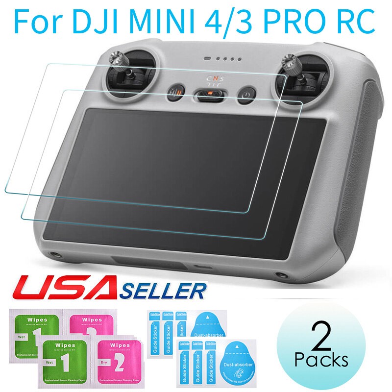 2PCS Mini 4&3 Pro Screen Protector for DJI RC Remote Controller Accessories