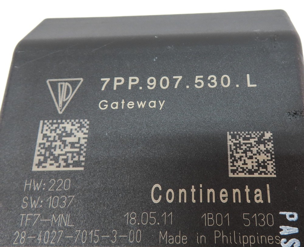 2012 PORSCHE CAYENNE (958) 3.6L VR6 ENGINE GATEWAY CONTROL MODULE