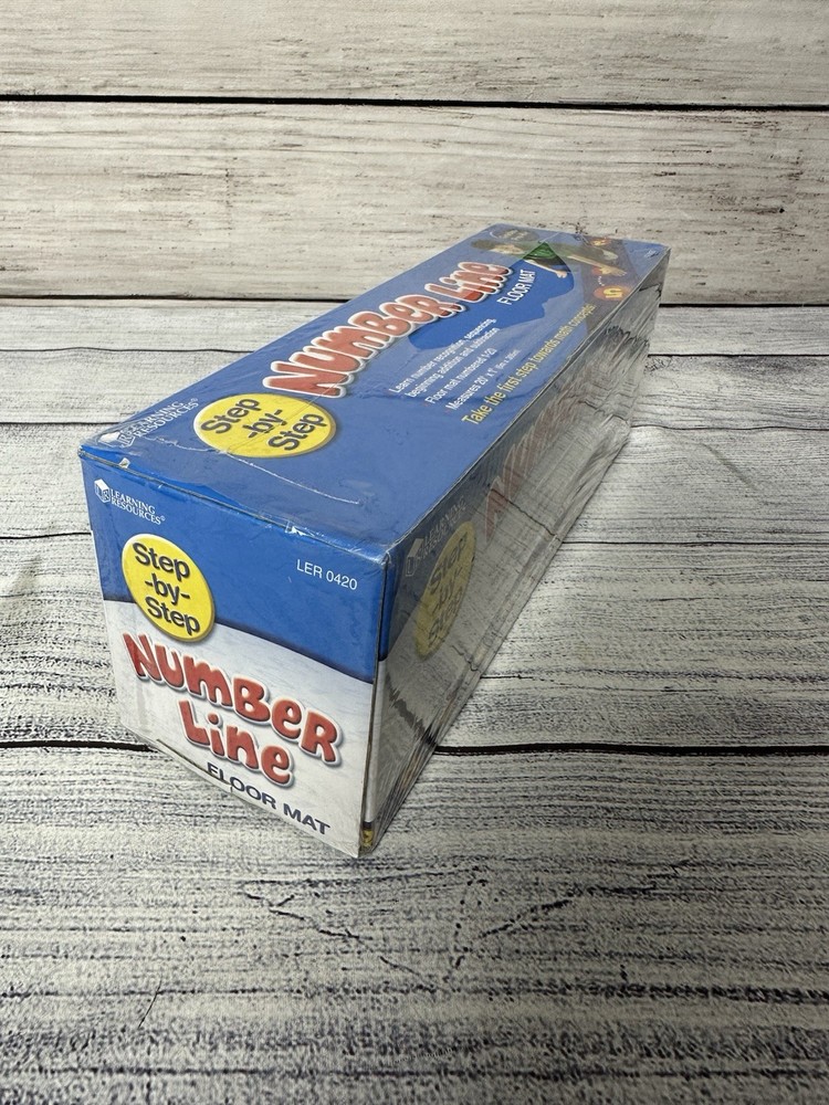 Learning Resources Step-by-Step Number Line 1-20 - Sealed