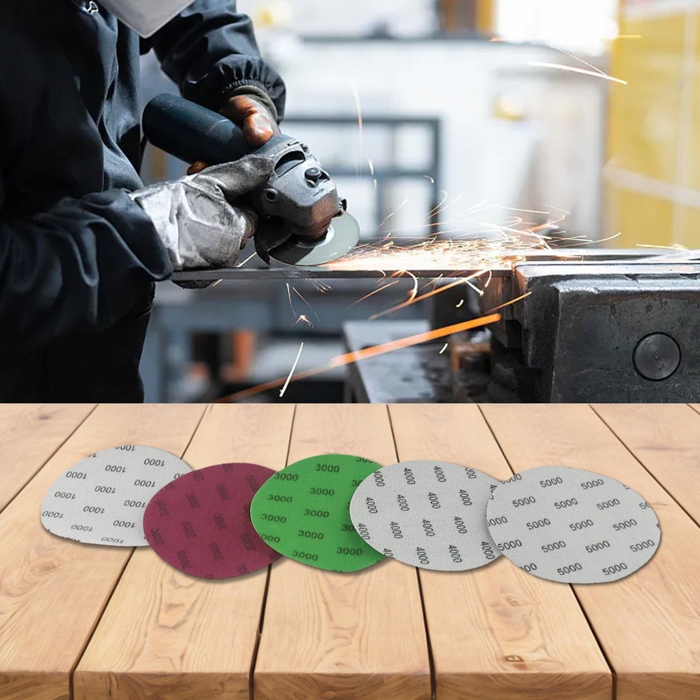 High performance 5 Inch Abrasive Sanding Discs 20pcs Multiple Grit Options