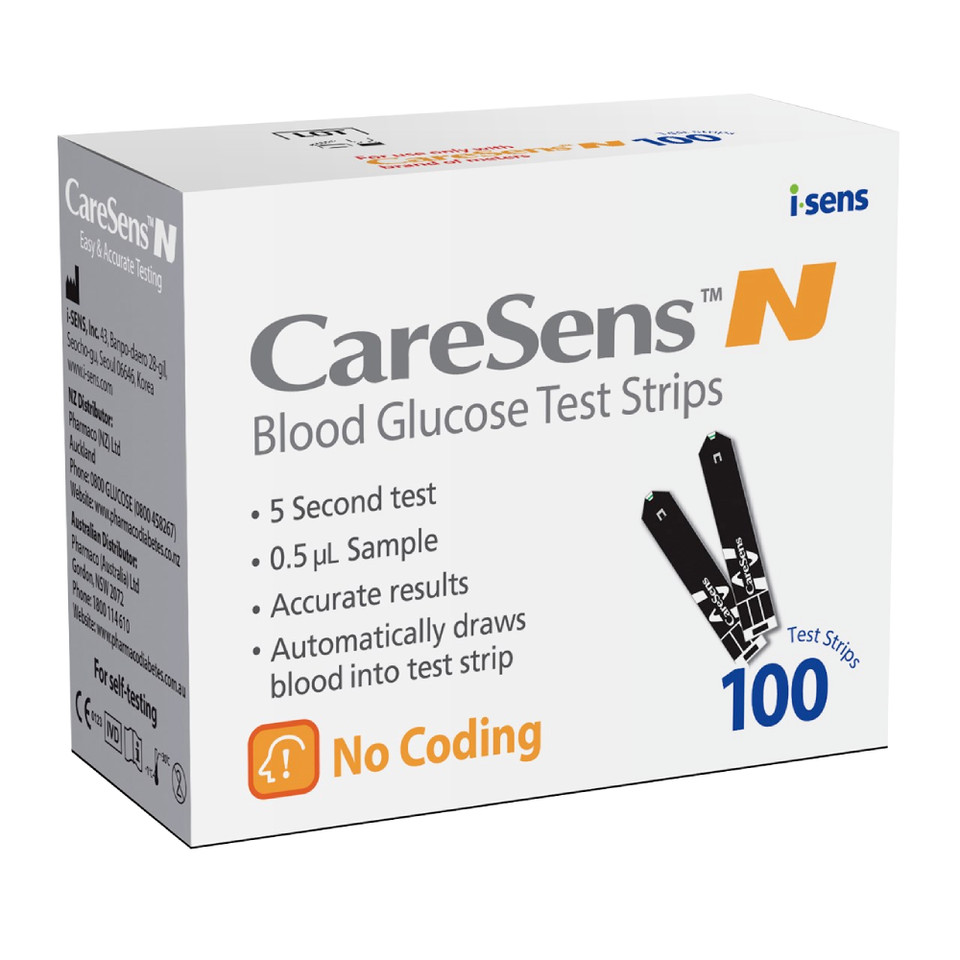 Caresens n Blood Sugar Test strips 500 strip