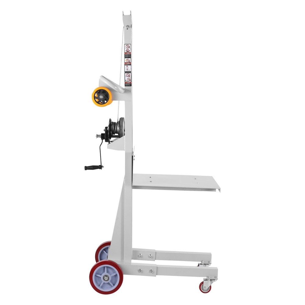 Reinforced Welded Joint Stacker with 400lb Working Load and Mobility