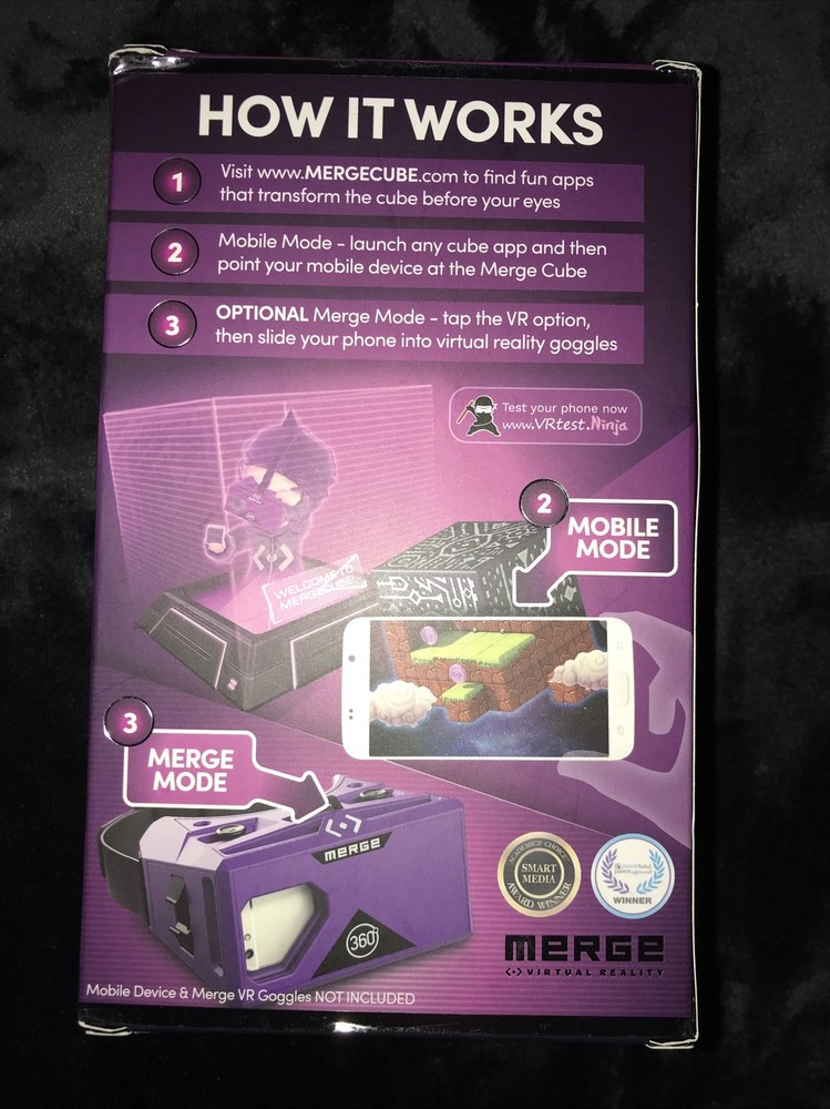 Meet The Merge Cube AR/VR Virtual Apps & Games IPhone Android