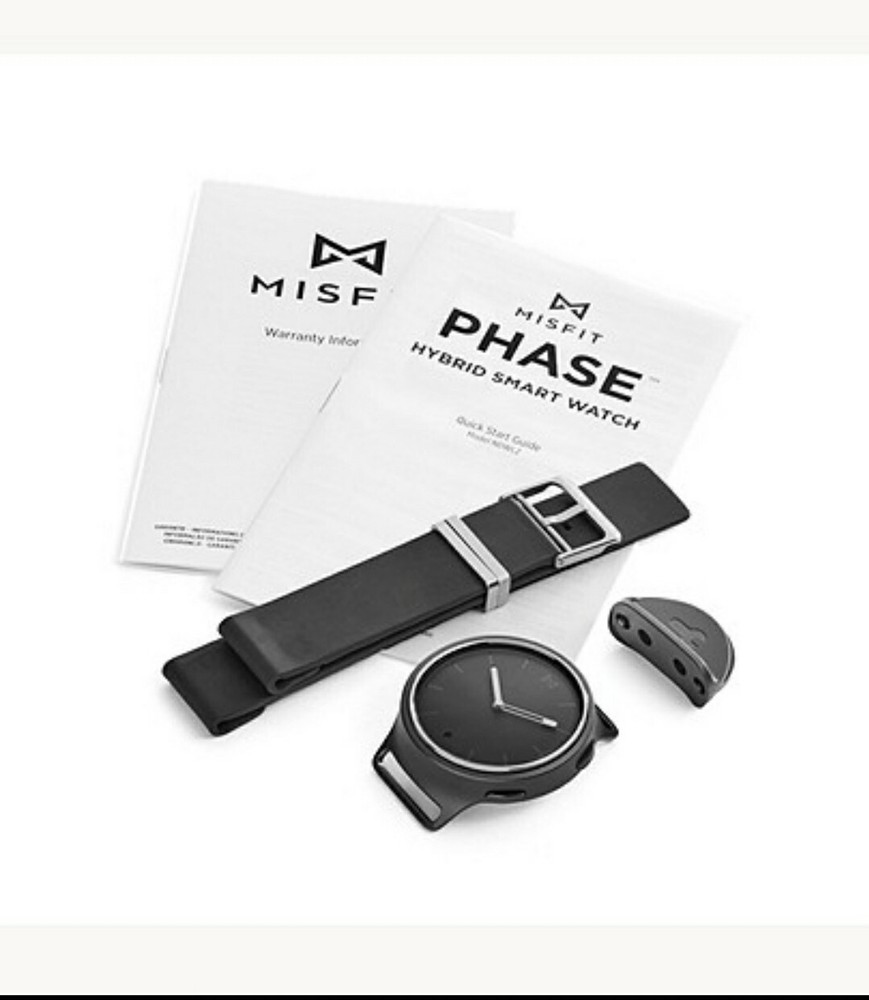 Misfit Phase Hybrid Smartwatch Activity Tracker, Notifications, Sleep Tracker