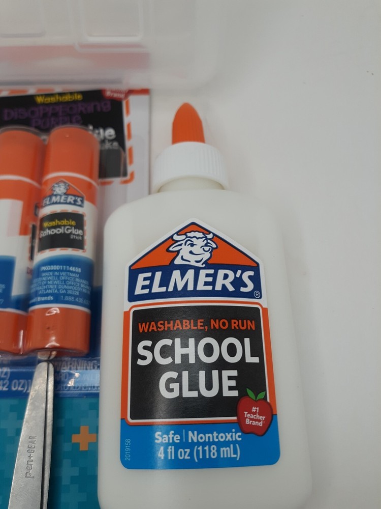 Schools Supplies Bundle kit (w/ Blue Scissors)
