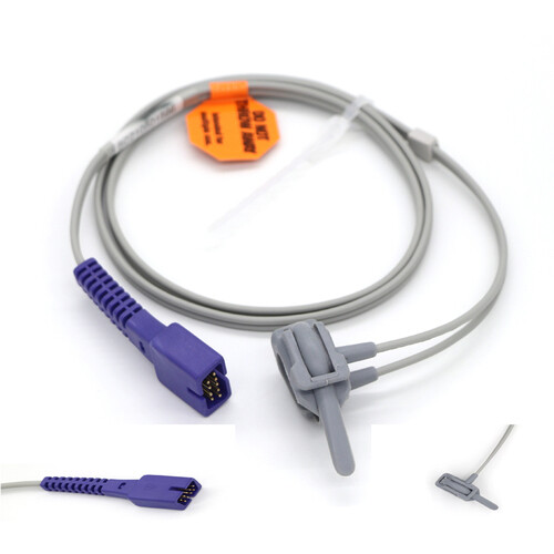 2Pcs 9Pin Neonate Wrap SpO2 Sensor Probe Pulse Oximeters Baxter