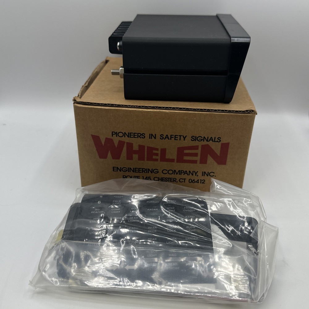 Whelen PCCHD1 Switch Box with bracket Perfect for Crown Vics