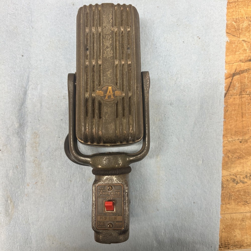 Vintage Amperite RS-H Ribbon Microphone