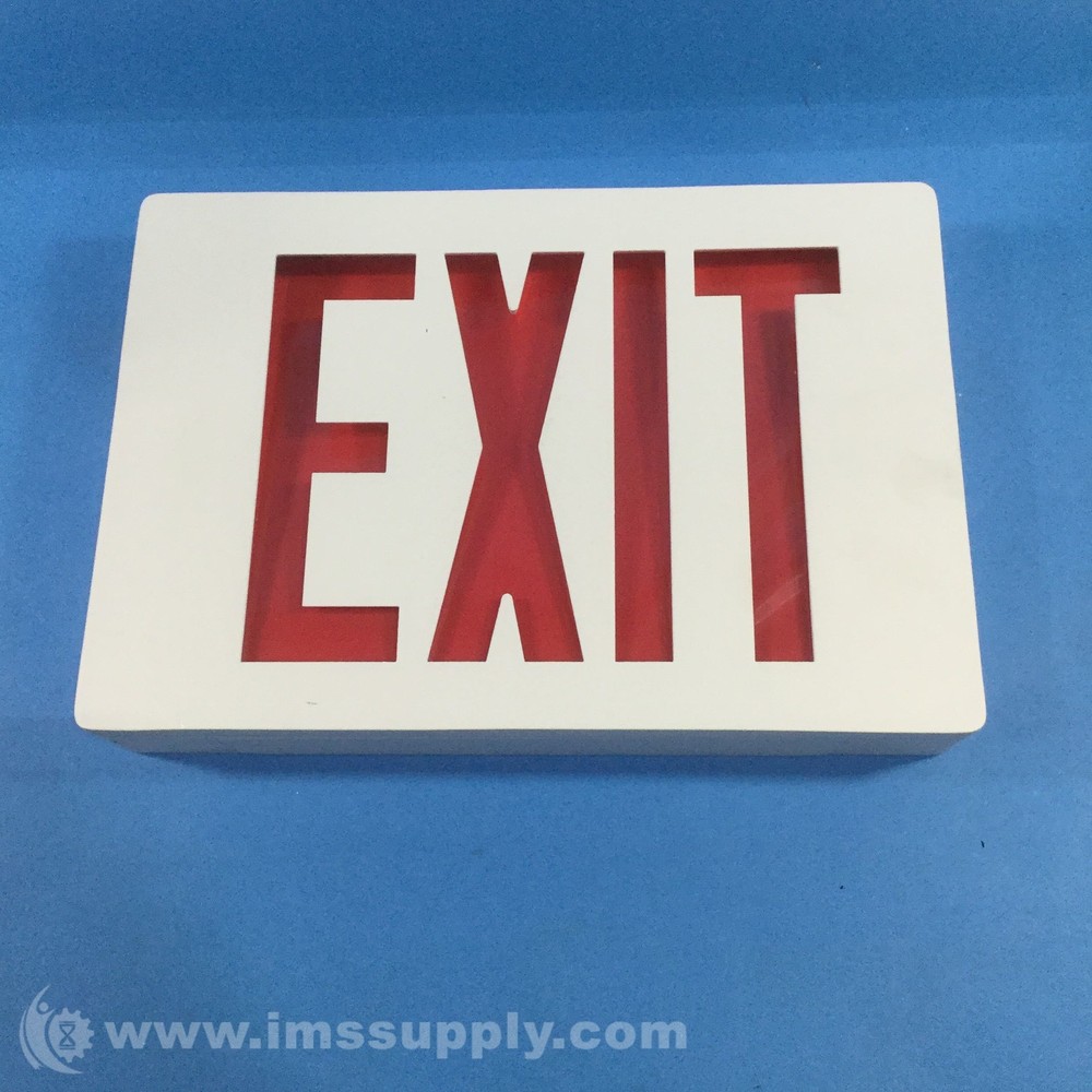 Lithonia Lighting LESW2R120/277 LED Exit Sign FNOB