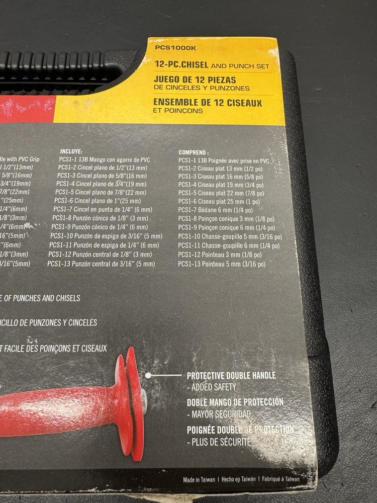 Mac Tools 12 Pc Chisel & Punch Set