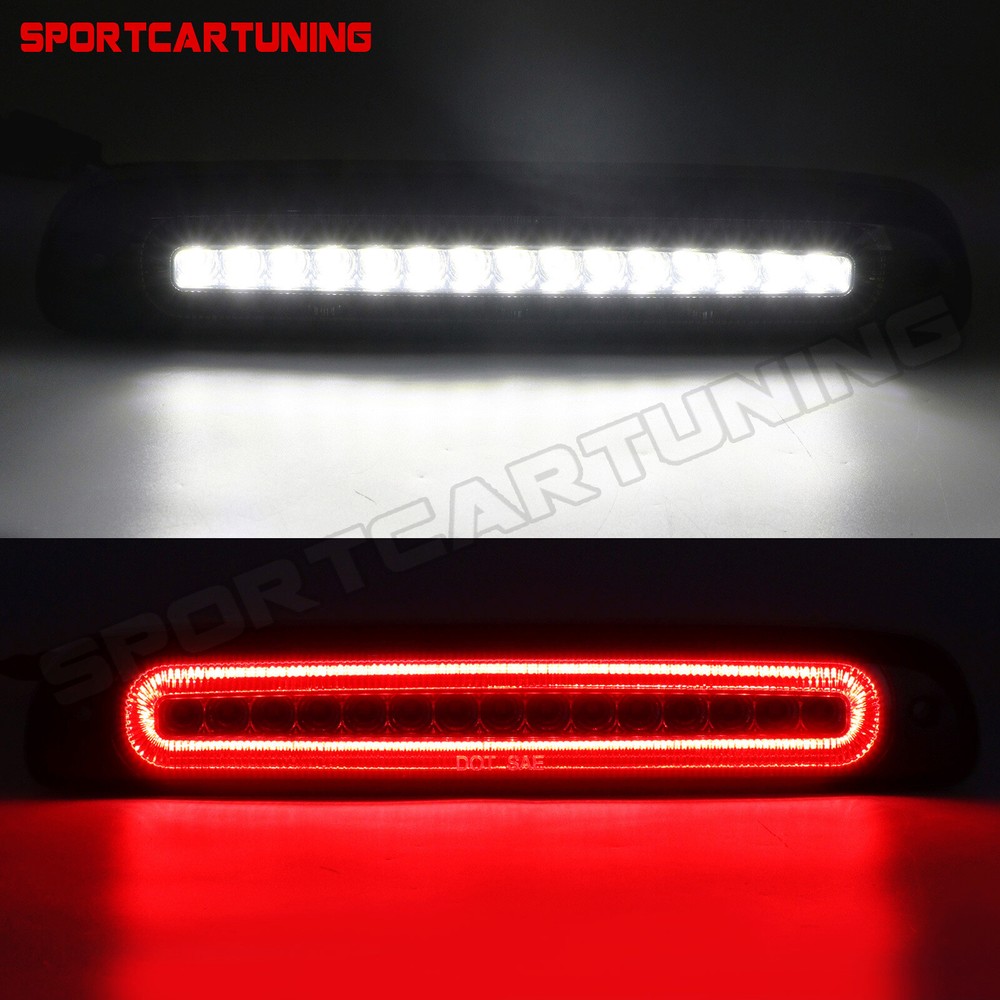 For 1993-2011 Ford Ranger Black/Smoked LED 3rd Tail Brake Light Third Stop Lamp