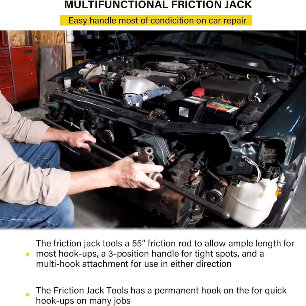 77043 Monkey-On-A-Stick Jack for Push, Pull, Align, Spread Straighten Operations