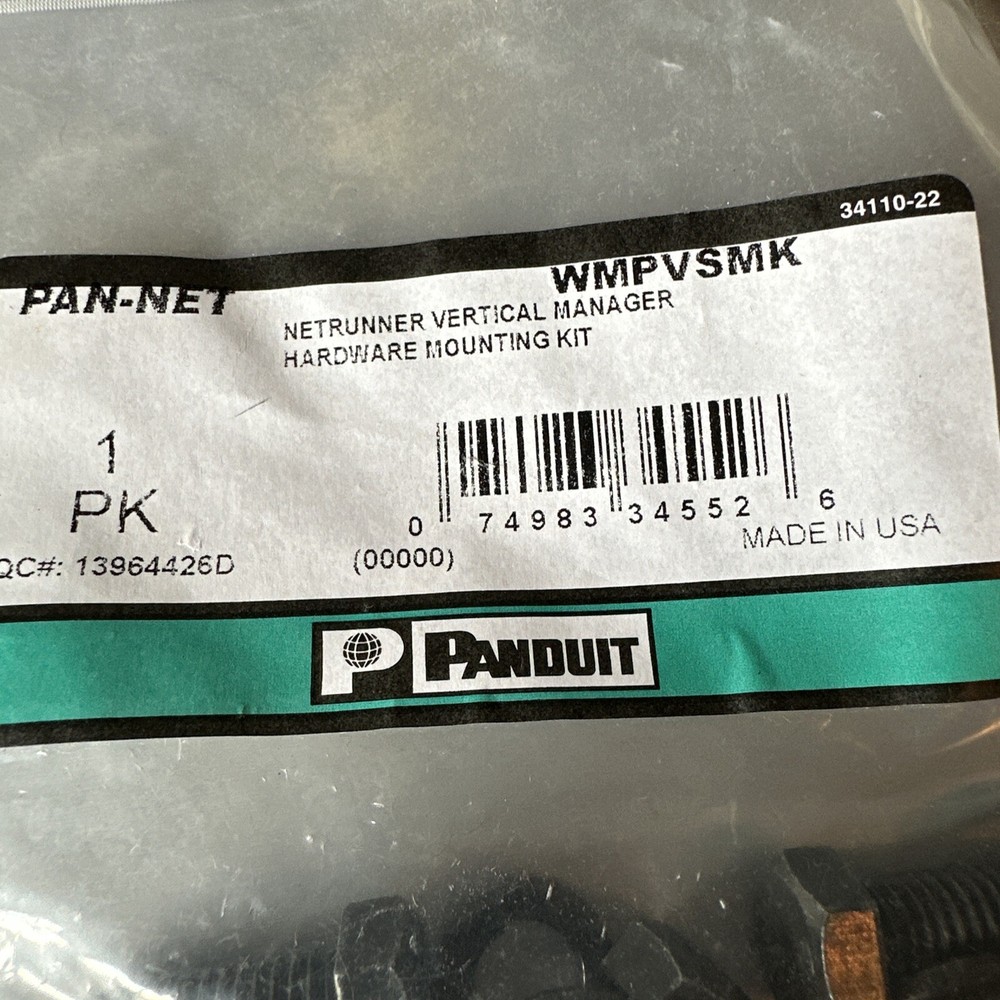 Panduit Side-Mount Hardware Kit WMPVSMK New