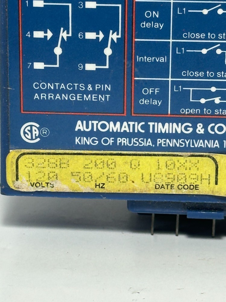 ATC Series 328 MOS Time Delay Relay