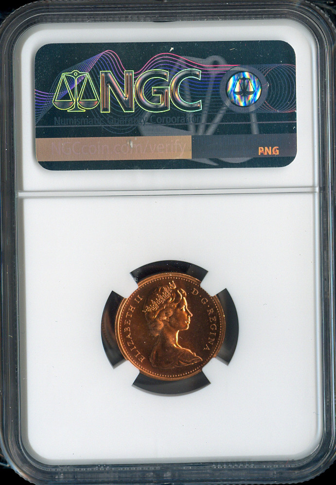 1973 Canada Small Cent NGC MS67 RD MAC - Quality