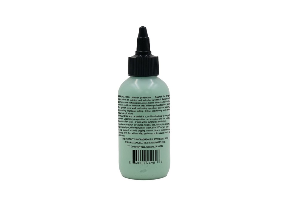 All-Purpose Metalworking Compound 4oz - Water-Based Cutting Fluid for Drillin...