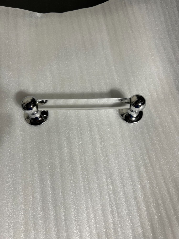 WATERWORKS Highgate 4" CHROME PULL HANDLE NEW display item MAY HAVE LIGHT SCUFFS