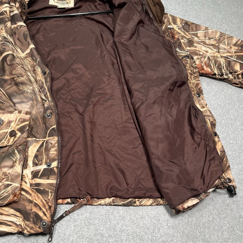 Herters Camo Jacket Full Zip Button Lined Advantage Max 4 Hunting