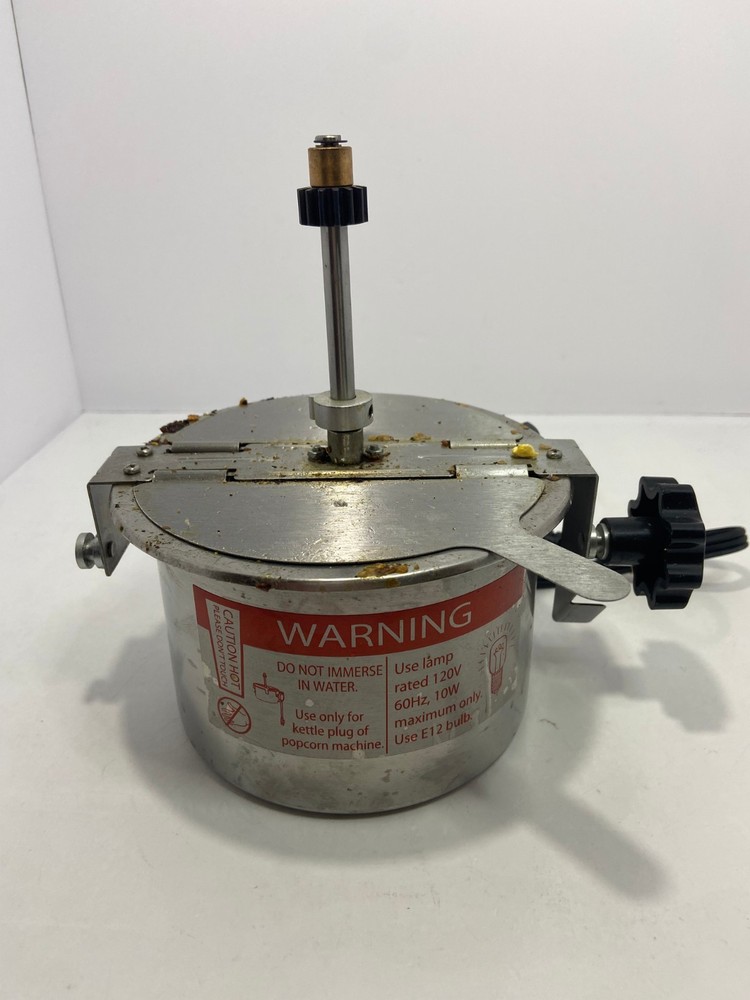 🍉 2.5 Oz Replacement KETTLE FOR Nostalgia KPM508 Popcorn Maker WORKS EUC
