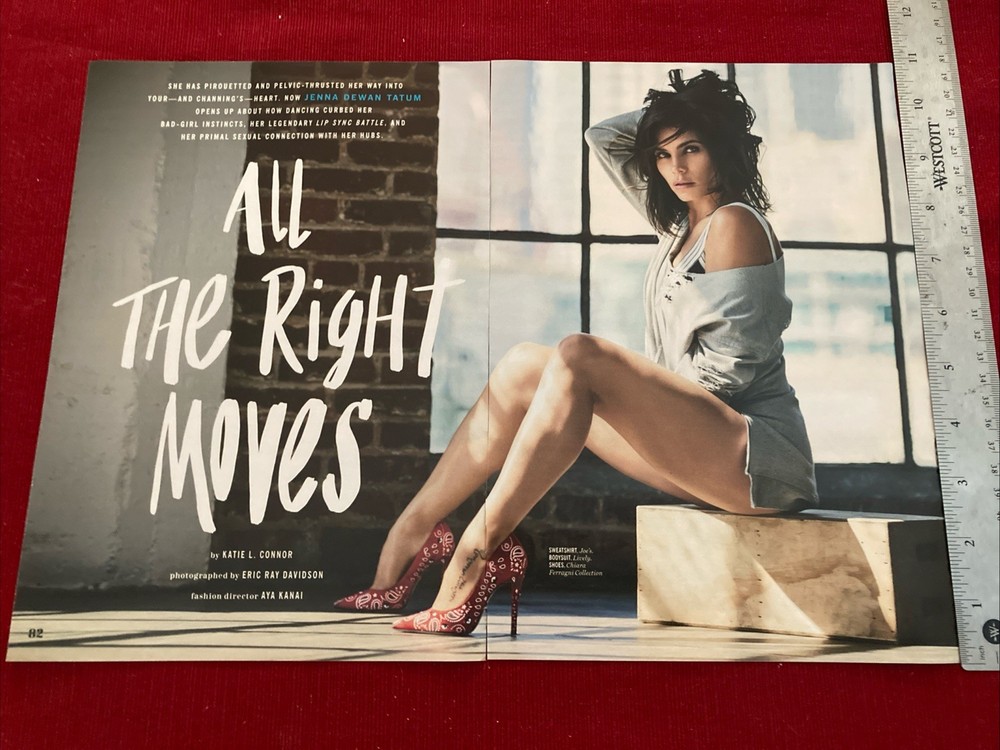 Jenna Dewan Tatum 6-page 2017 Print Article
