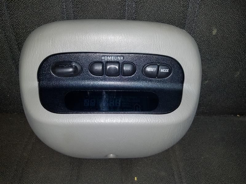2001 IMPALA ROOF MOUNTED INFORMATION SCREEN COMPASS GRAY TRIM