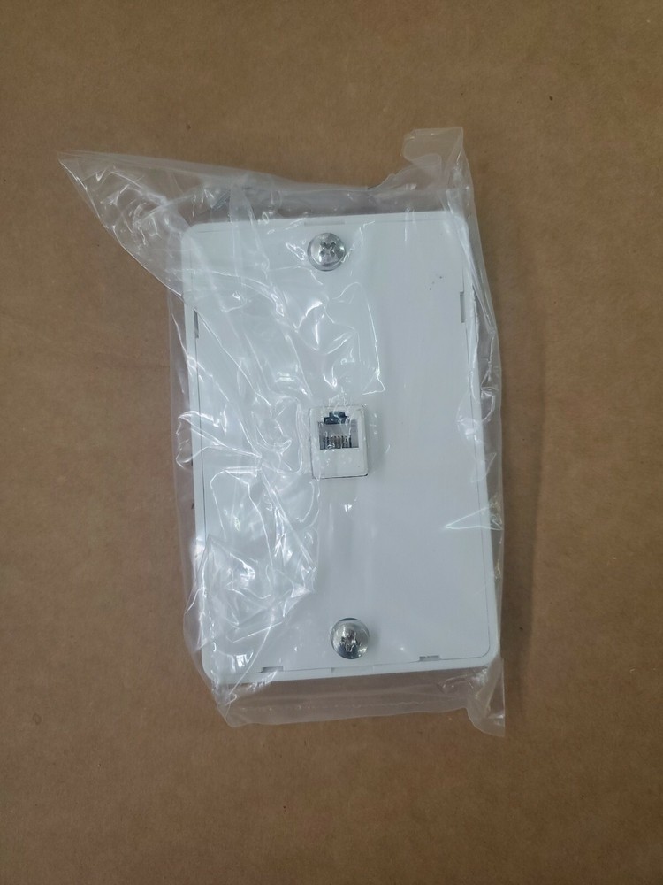 Wall Phone Modular Jack E134135/ Bulk Telephone phone jack (21 pack)