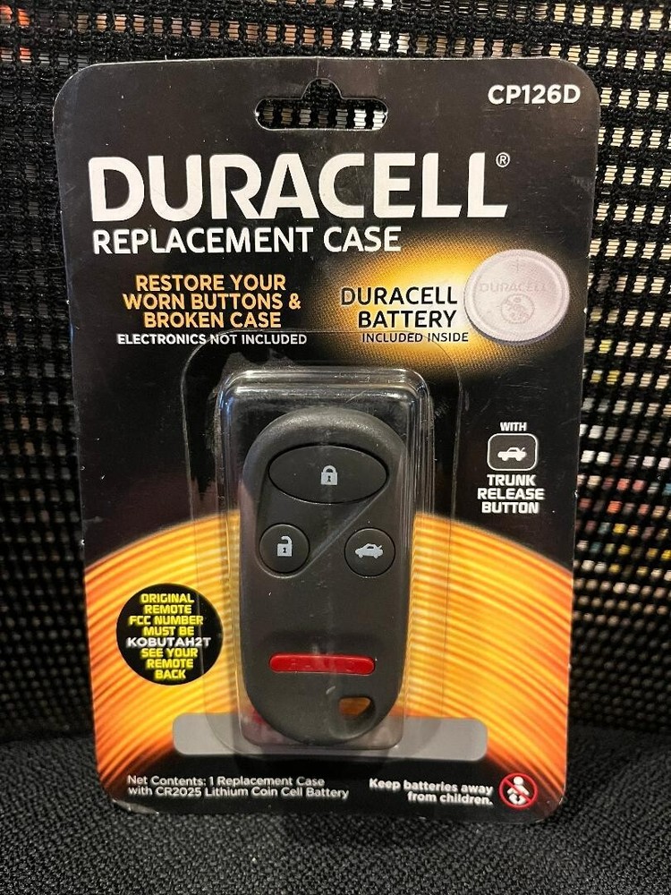 Duracell CP126D Replacement Case with Battery