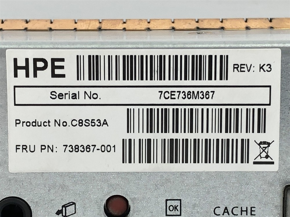 HPE C8S53A Modular Smart Array 2040 SAS Storage Controller 738367-001 *No Flash