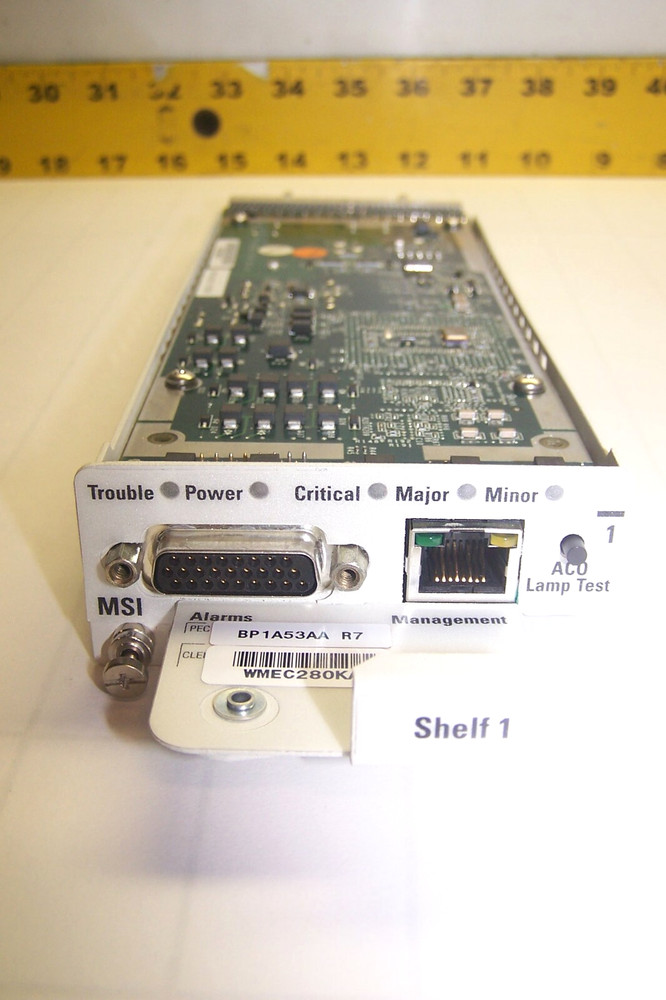 New Fujitsu Network Communications Main Shelf Interface BP1A53AA / WMEC280KAA