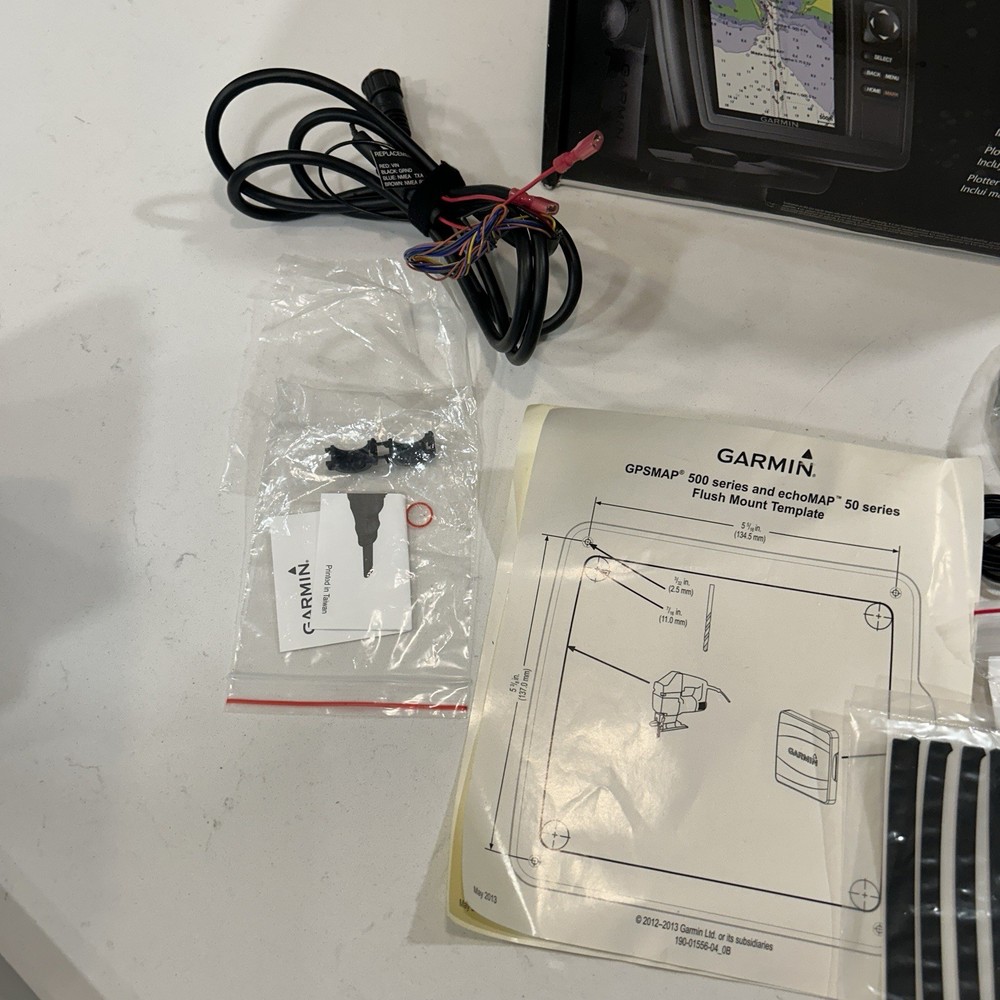 Garmin GPSMAP 527 GPS Chartplotter Fishfinder Display Head Unit Only