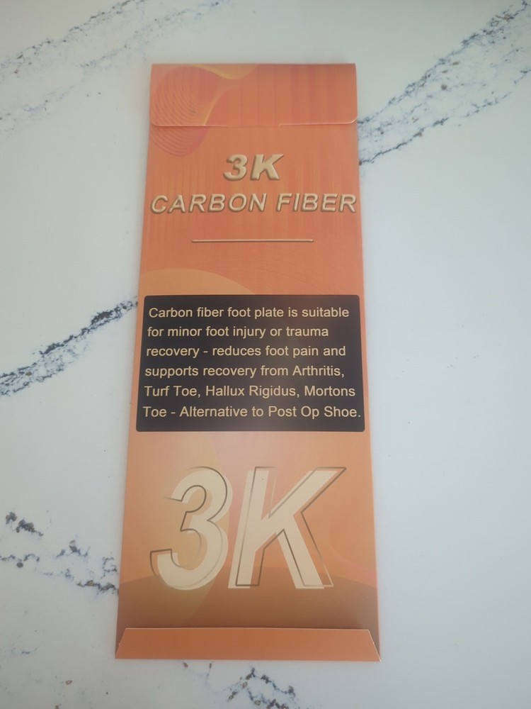 Carbon Fiber Insole Rigid NIB