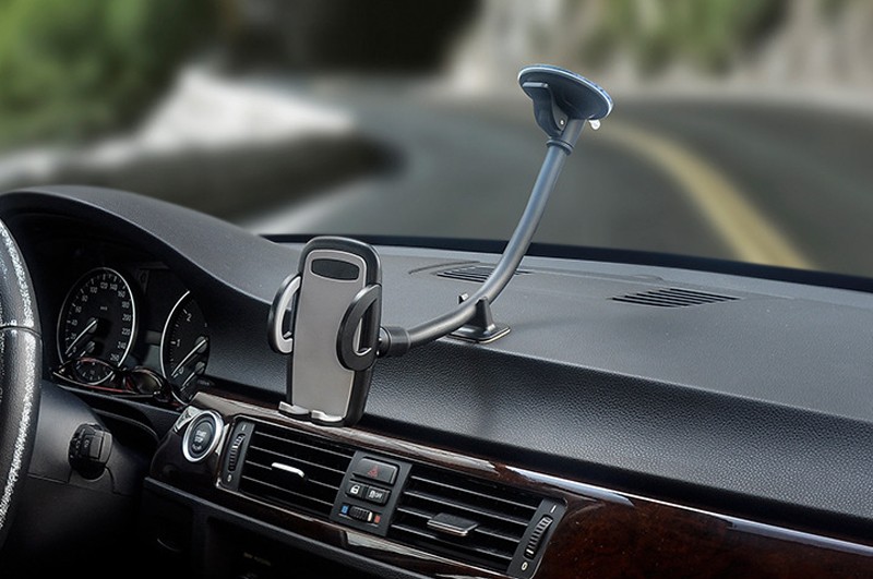 360° Car Universal Mobile Phone Holder Black Dashboard Suction Mount Windscreen