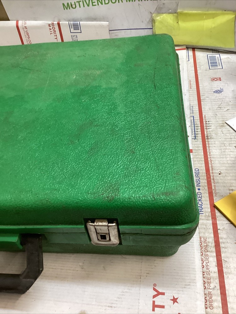 Empty Case GREENLEE 7306 1/2" - 2" HYDRUALIC KNOCKOUT SET *Case Only* ED4U