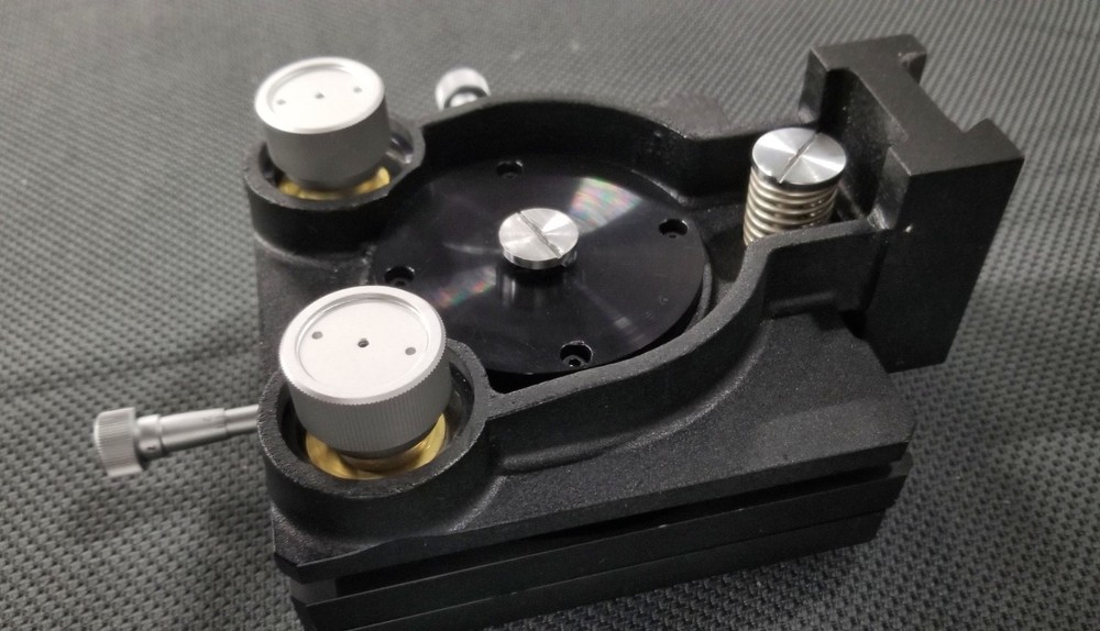 Nikon Interferometry Stage IF Tilting Rotating XY w/ Toolmaker Microscope Mount
