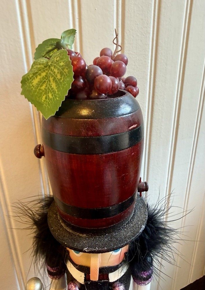 Kurt Adler 19" Hollywood Wine Nutcracker - Beautiful!!