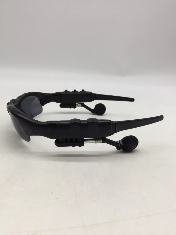 BT Glasses Bluetooth Earbuds Equipped Sunglasses Black