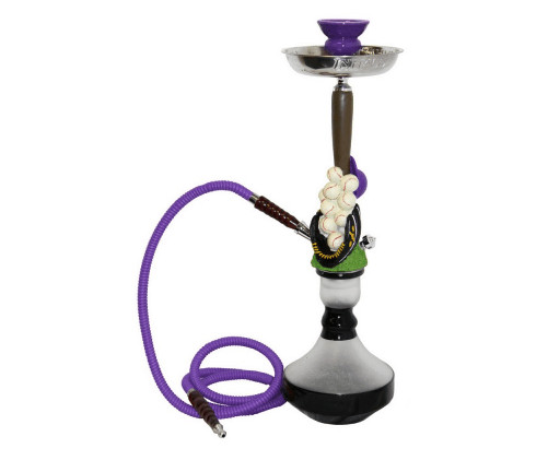 24'' Baseball Hookah in suitcase