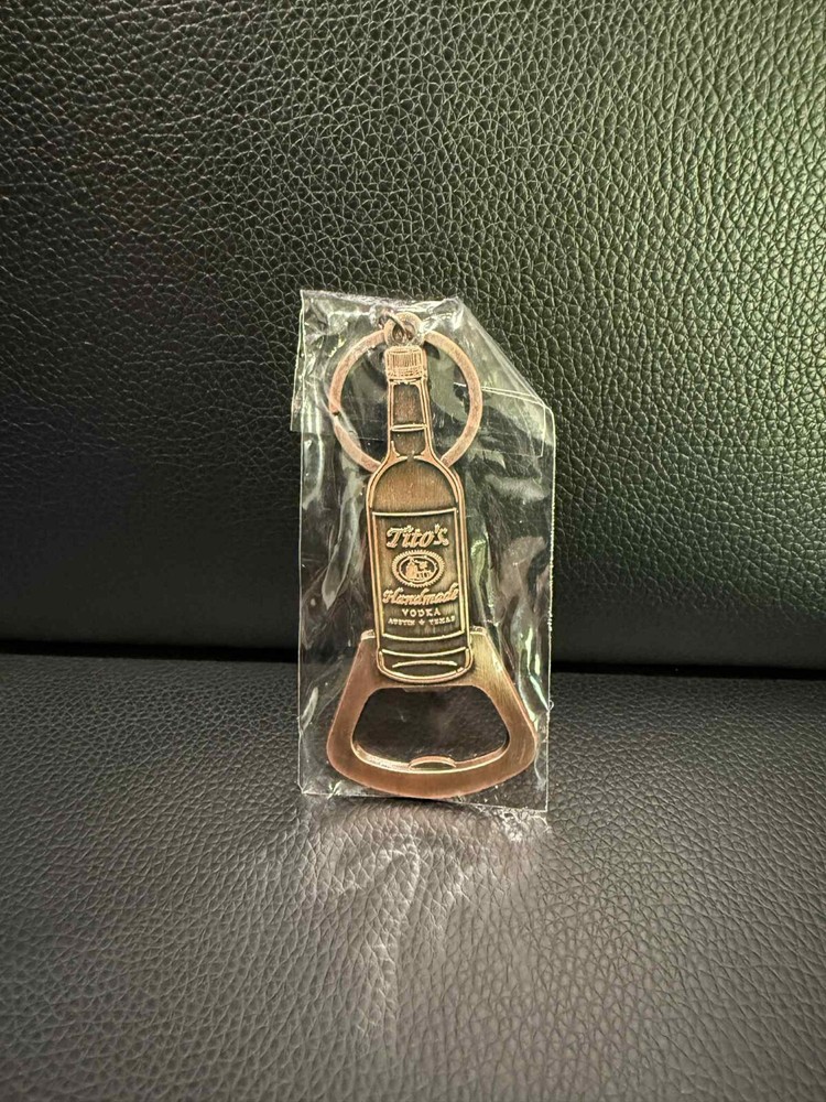 Tito's Handmade Vodka - Metal Bottle Opener Keychain