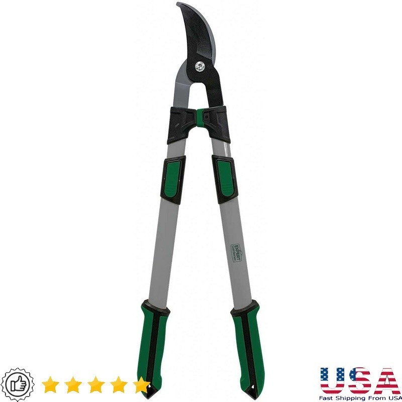 Extendable 38in Bypass Lopper Adjustable Steel Handle Tree Trimming & Pruning US