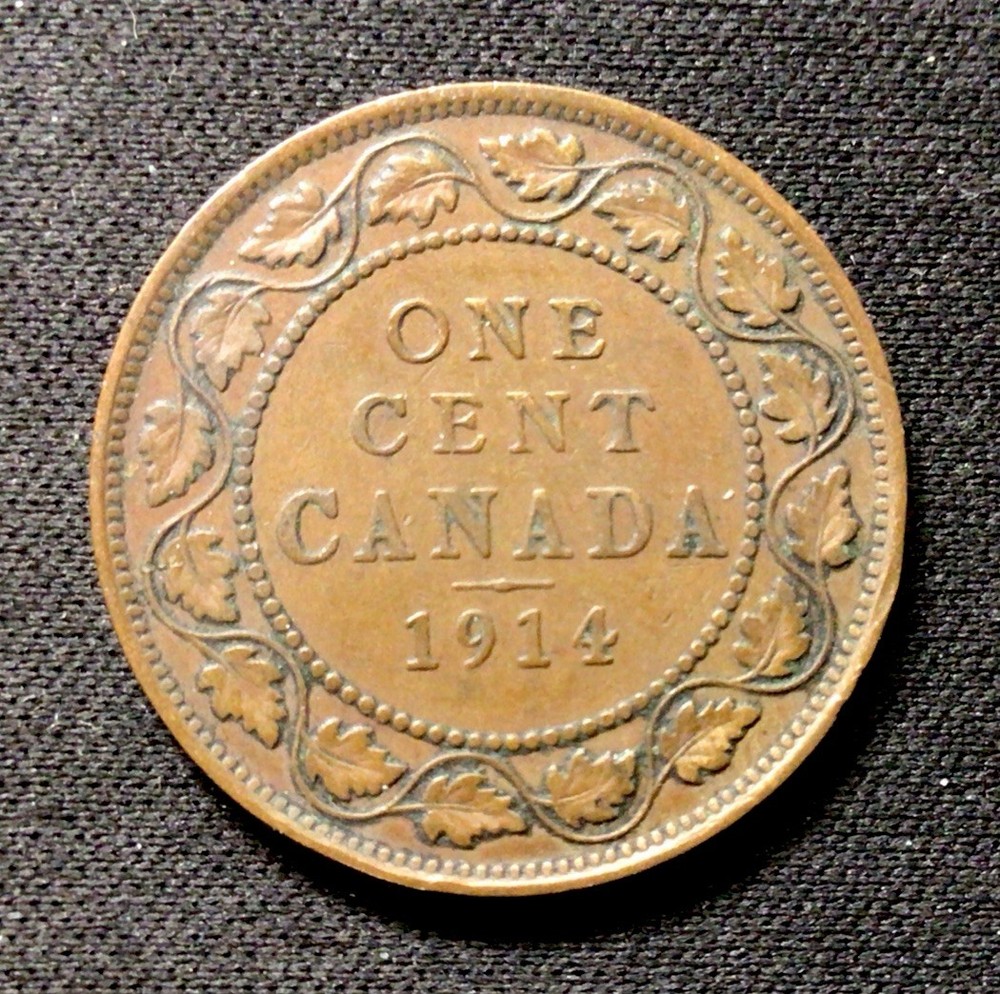 1914 Canada 1 Cent! ENN Coins